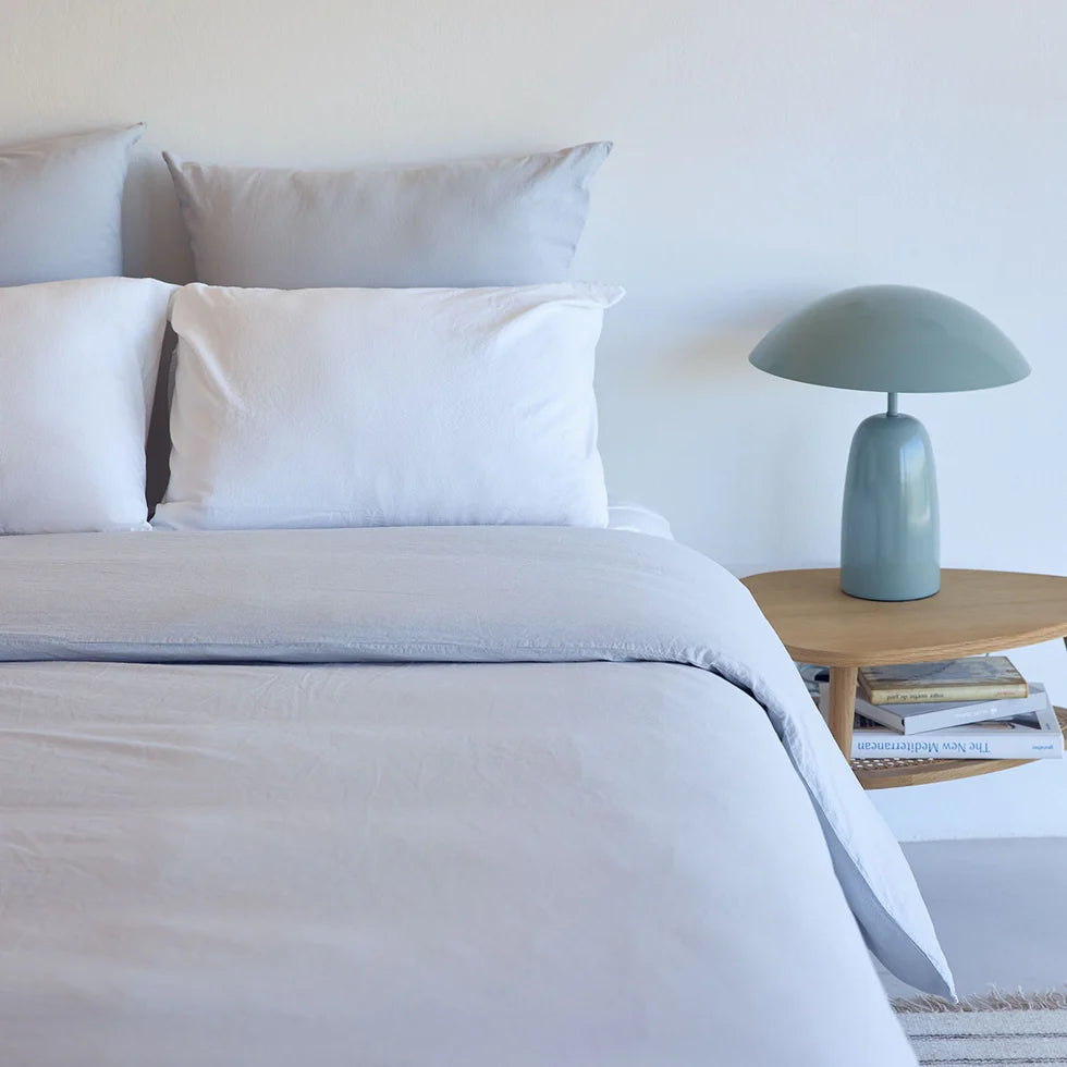 Torres Novas Tavira Duvet Cover & Bed Sheets - Silver Grey