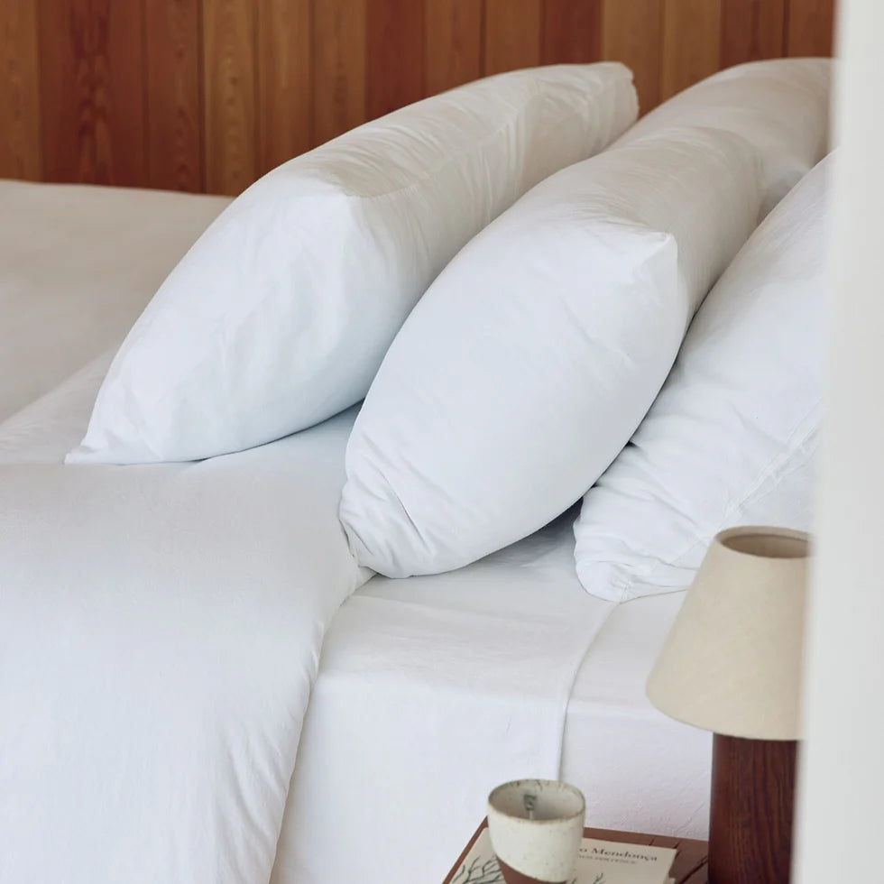 Torres Novas Tavira Duvet Cover & Bed Sheets - White