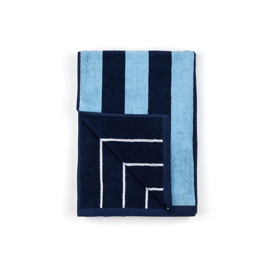 Torres Novas Pena Beach Towel - Navy Blue
