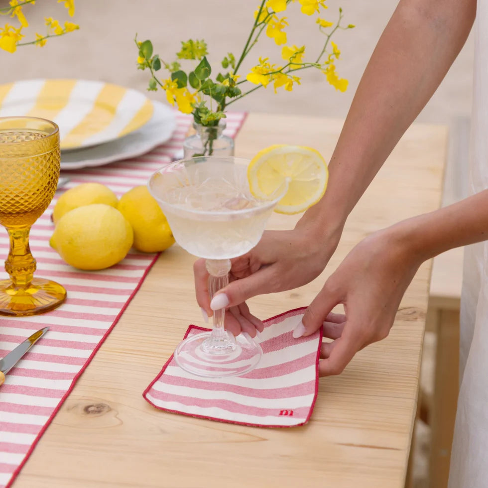 Torres Novas Barra Napkins - Red