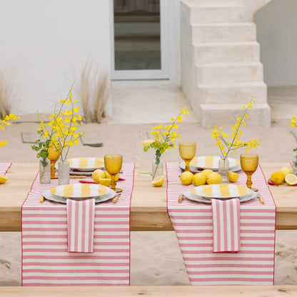 Torres Novas Barra Tablecloth - Red