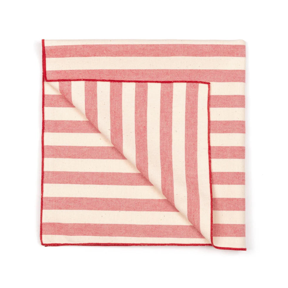 Torres Novas Barra Tablecloth - Red