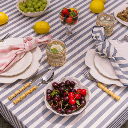 Torres Novas Barra Tablecloth - Blue