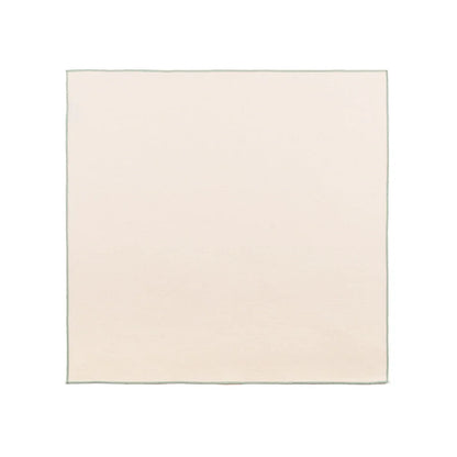 Torres Novas Nazaré Ecru Napkins (Pack of 2) - Green
