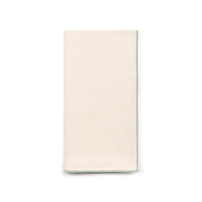 Torres Novas Nazaré Ecru Napkins (Pack of 2) - Green