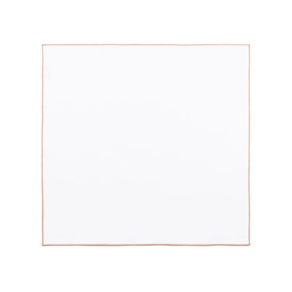 Torres Novas Nazaré White Napkins (Pack of 2) - Beige