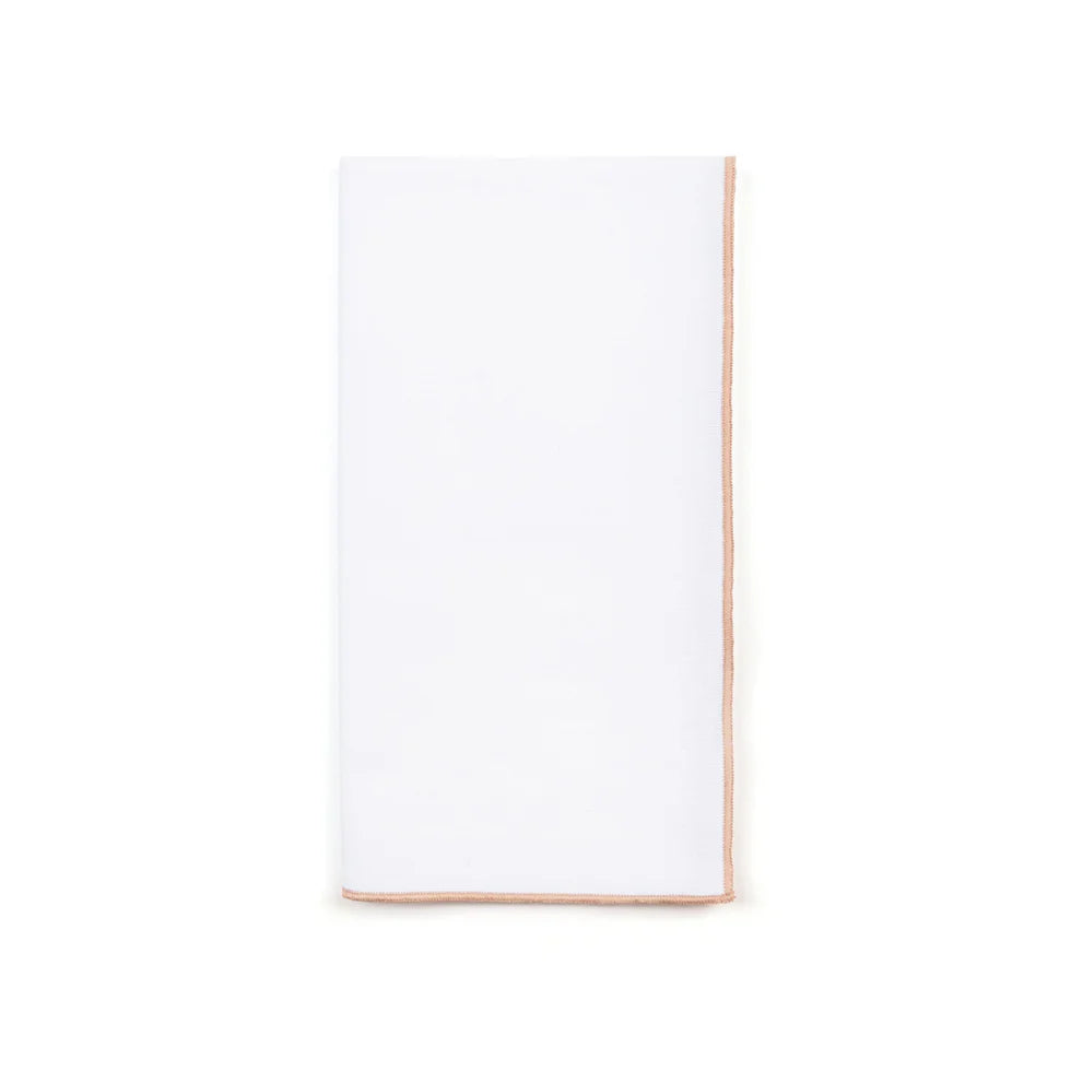 Torres Novas Nazaré White Napkins (Pack of 2) - Beige
