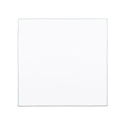 Torres Novas Nazaré White Napkins (Pack of 2) - Green