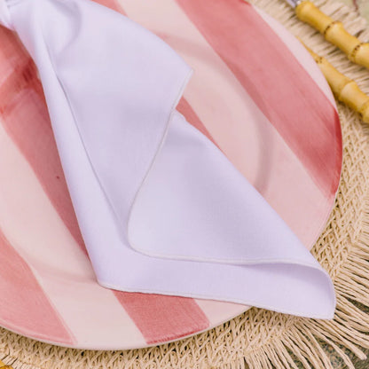 Torres Novas Nazaré White Napkins (Pack of 2) - White