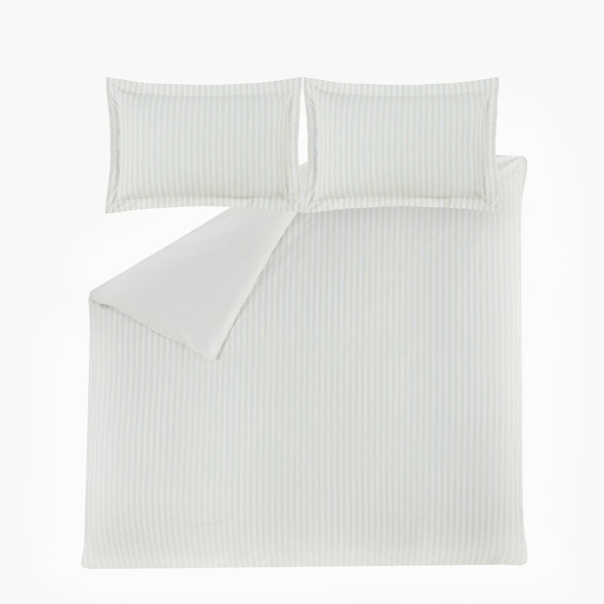 Sophie Allport Uppingham Stripe Duvet Cover Set - Mint Green