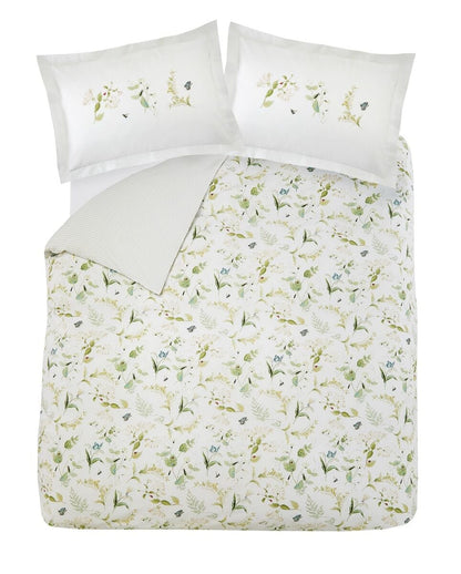 Sophie Allport Wild Floral Duvet Cover Set - Green