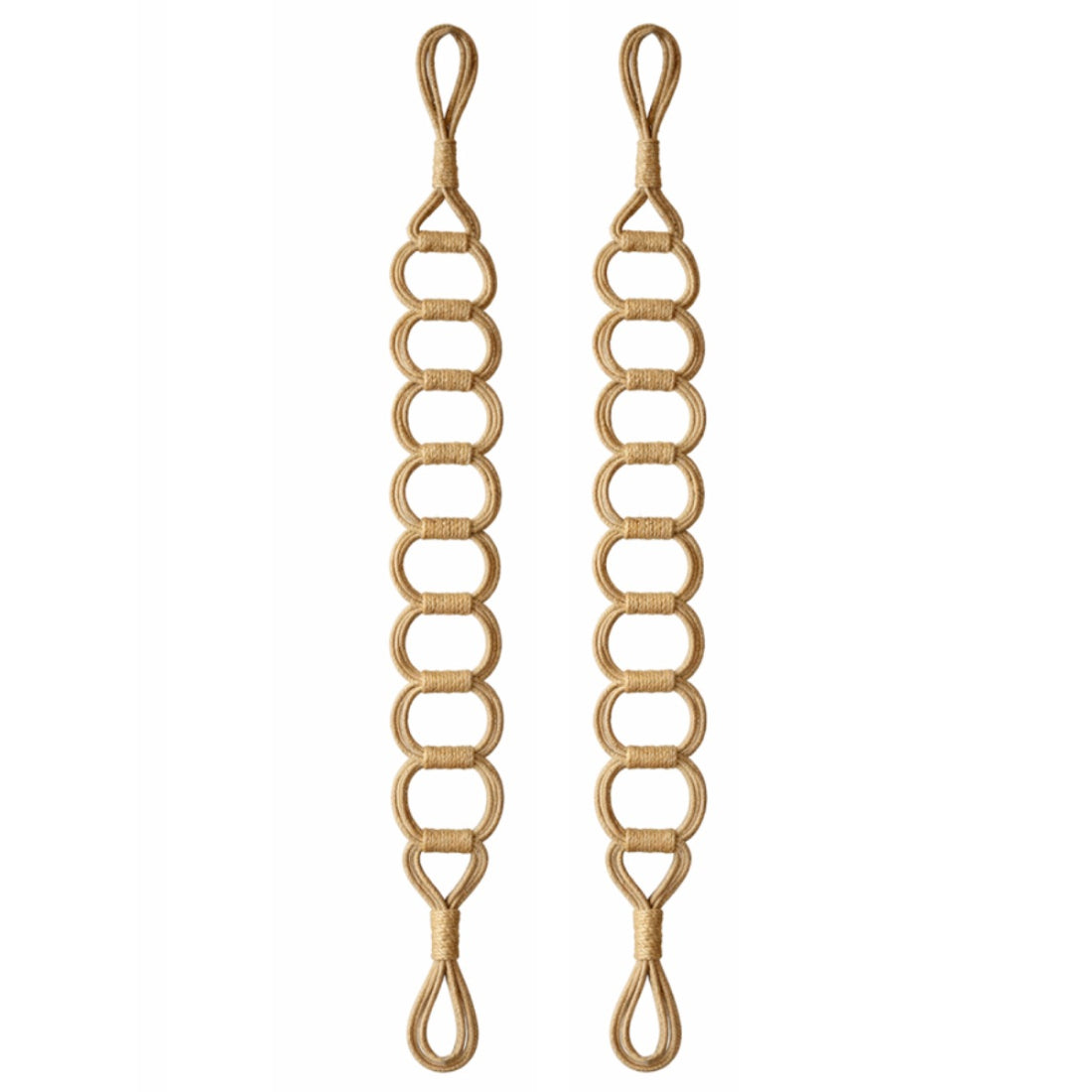 Laura Ashley Ardal Rope Tiebacks (Pair) - Jute