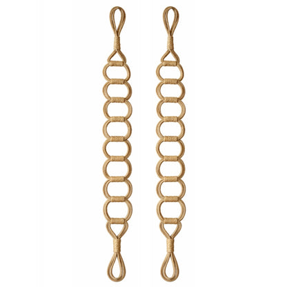 Laura Ashley Ardal Rope Tiebacks (Pair) - Jute