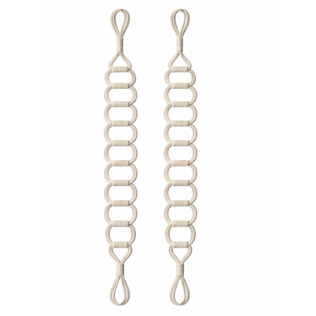 Laura Ashley Ardal Rope Tiebacks (Pair) - Cotton